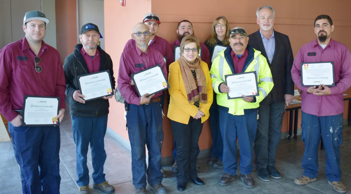 Gonzales Public Works receives transportation excellence award