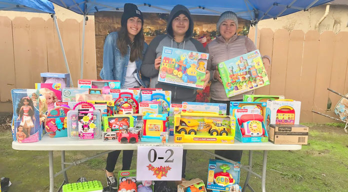 Gonzales Youth Guardians deliver toys to local children