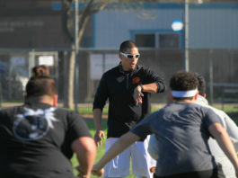 Marine Corps honors Gonzales High School varsity football coach