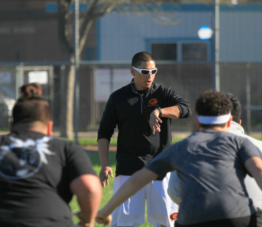 Marine Corps honors Gonzales High School varsity football coach