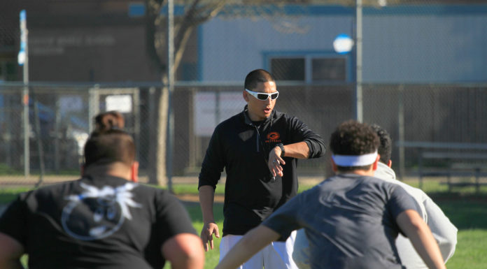Marine Corps honors Gonzales High School varsity football coach