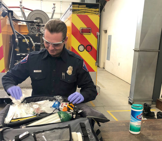Greenfield firefighters adopt cleaning procedures to reduce coronavirus spread