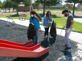 Soledad and Salinas youth clean up city parks as part of Safe Teens Empowerment Project