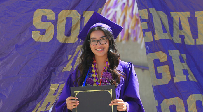PHOTOS: Soledad High School celebrates Class of 2020 with drive-through graduation