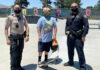 Gonzales police officers donate skateboards, swag to local youth