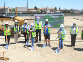 District breaks ground on Greenfield High Schoolās new parking lot project