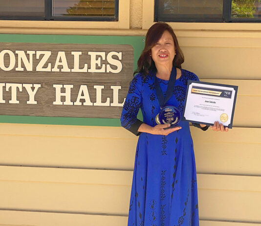 Gonzales resident awarded for lifetime of community service