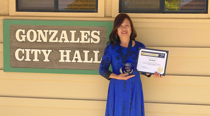 Gonzales resident awarded for lifetime of community service