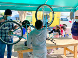 South Monterey County youth learn about bike repairing in Greenfield
