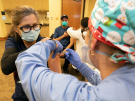 Salinas Valley doctors, nurses get first round of Covid-19 vaccines