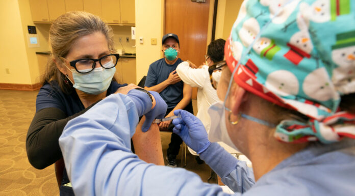 Salinas Valley doctors, nurses get first round of Covid-19 vaccines