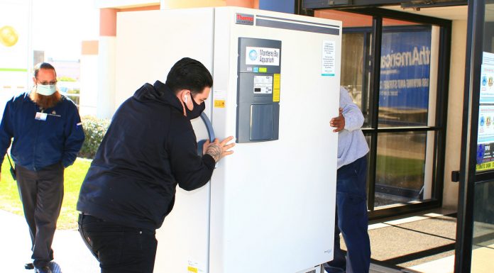 Monterey Bay Aquarium loans freezer to help Mee Memorial fight coronavirus