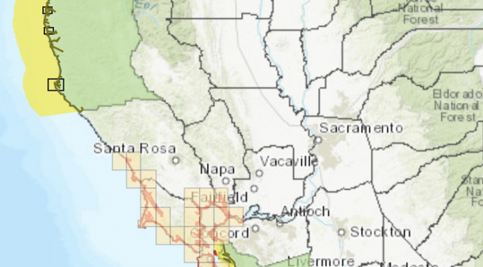 State adds tsunami hazard maps for Alameda, Monterey and San Mateo counties