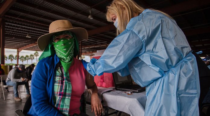 Taking the vaccine into the fields to help vulnerable farmworkers