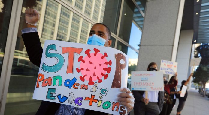 California set to extend eviction protections