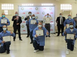 Inmates graduate with job certifications at Soledad prison facilities