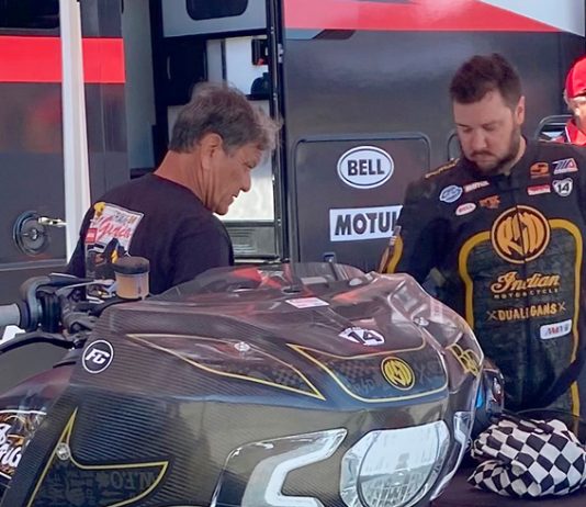 Gonzales native races at Laguna Seca