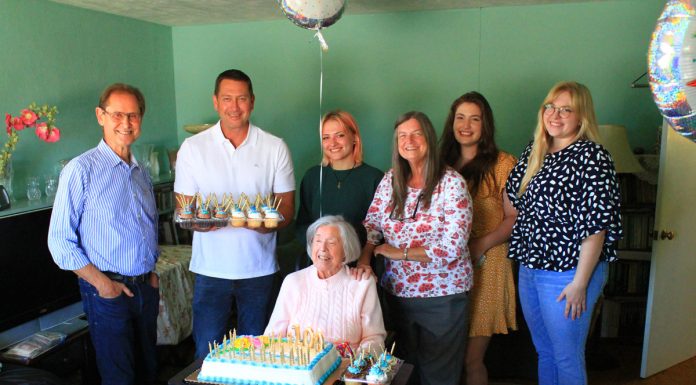 Greenfield woman celebrates 100th birthday