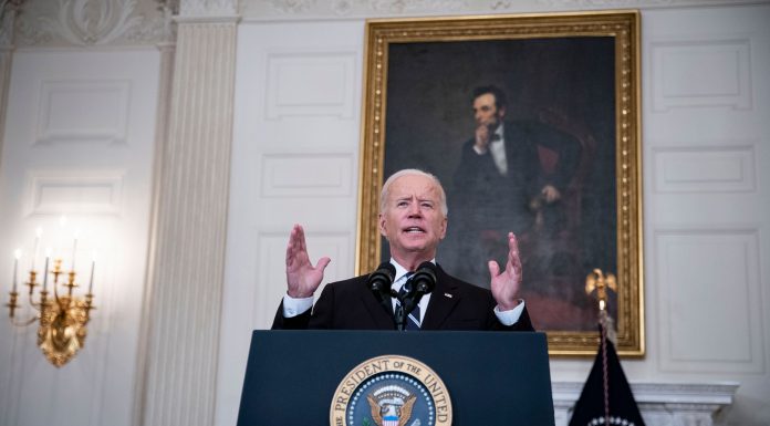 Biden mandates vaccines for workers, saying, āOur patience is wearing thinā