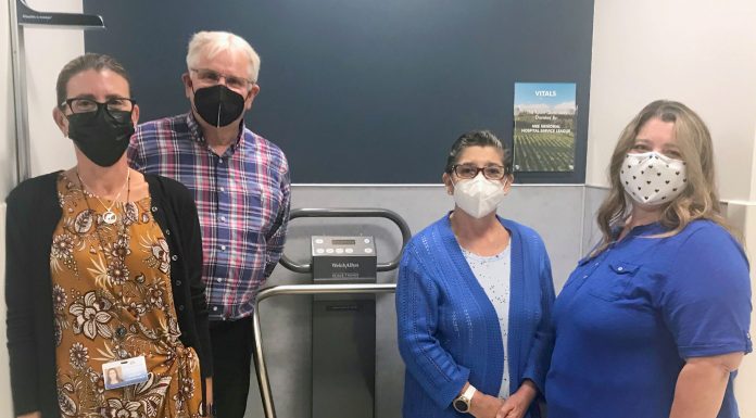 Rotaries provide new digital scales at Greenfield, King City clinics