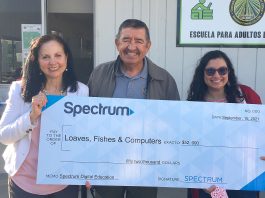 Spectrum awards Loaves, Fishes and Computers with $52,000 in digital education grants