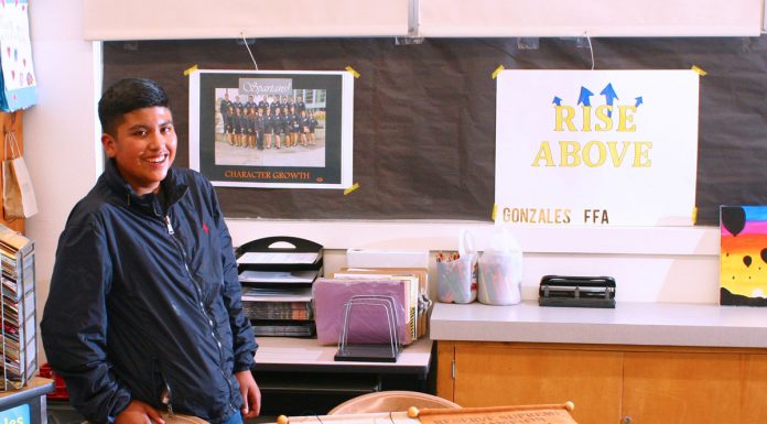 Gonzales FFA student earns champion honors