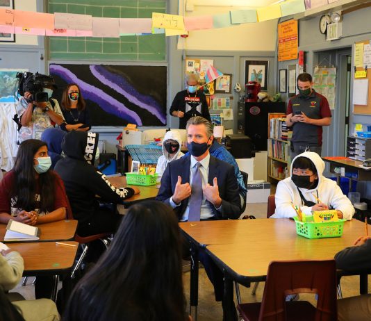 California to require Covid vaccines for students by fall 2022