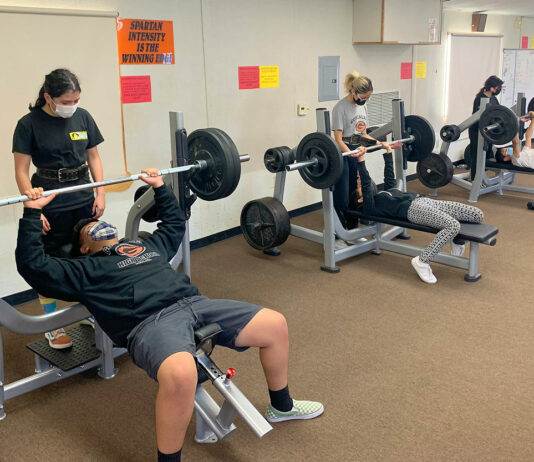 Donors support weight room upgrade at Gonzales High