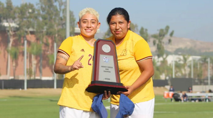 Hartnell women’s soccer team honored after winning first state title