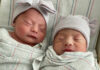Greenfield twins born minutes apart in different years