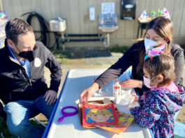 State leader visits Preschool Service Corps in Greenfield