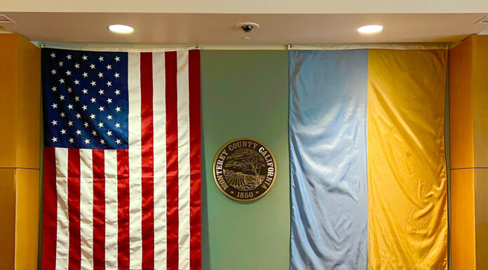 Monterey County shows support for Ukraine
