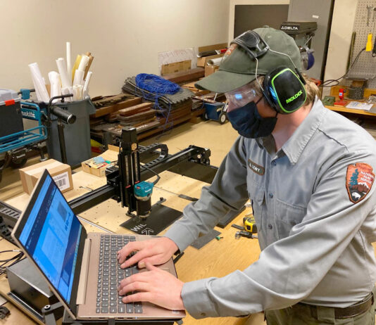 Pinnacles National Park begins new sign-making operation