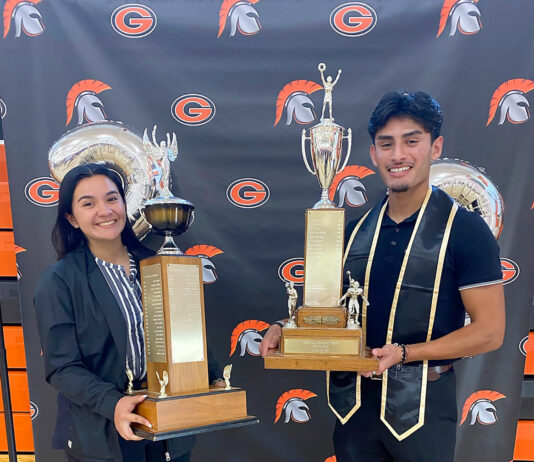 Gonzales Spartans announce top male and female athletes