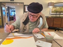 Madonna Gardens hosts fundraiser featuring senior residentsā artwork