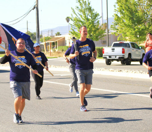Greenfield officers participate in annual Torch Run