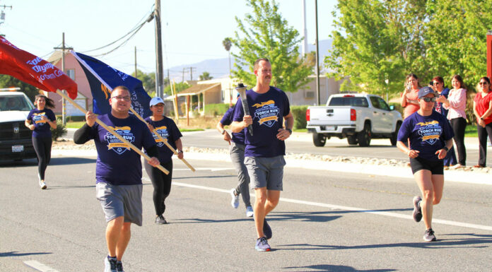 Greenfield officers participate in annual Torch Run