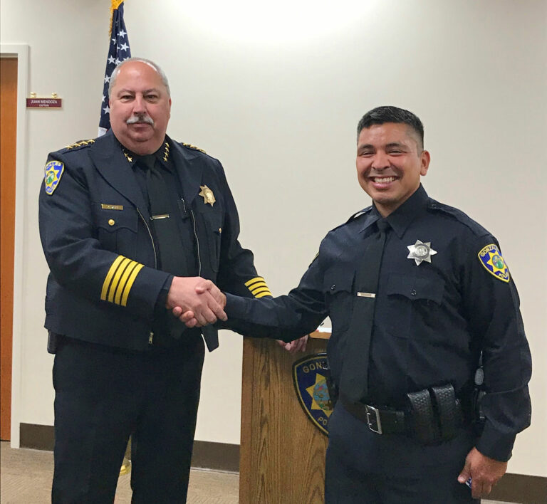 New officer joins Gonzales Police Department - Salinas Valley Tribune ...