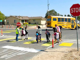 Greenfield installs pop-up safety demonstration on 12th Street