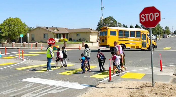 Greenfield installs pop-up safety demonstration on 12th Street