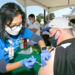Image for display with article titled Covid and Flu Vaccine Clinics Begin This Weekend in Monterey County