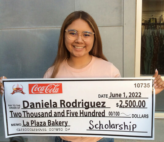 Photo | Greenfield scholarship winner