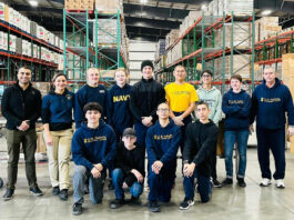 Local Sea Cadets volunteer with Food Bank for Monterey County