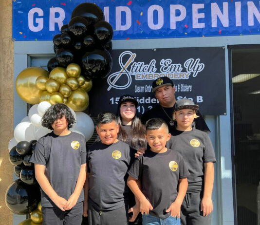Stitch ’Em Up Embroidery opens in Soledad