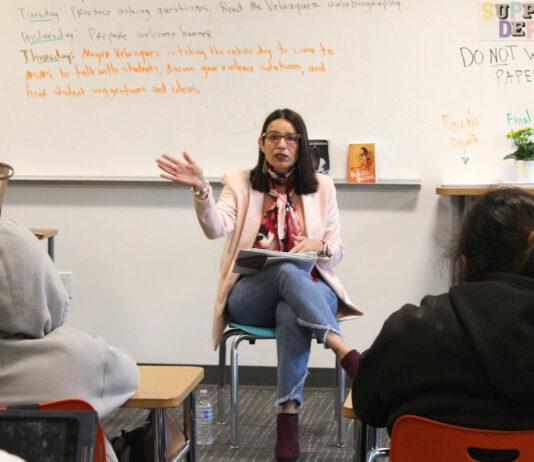 Soledad mayor discusses gun violence with middle schoolers