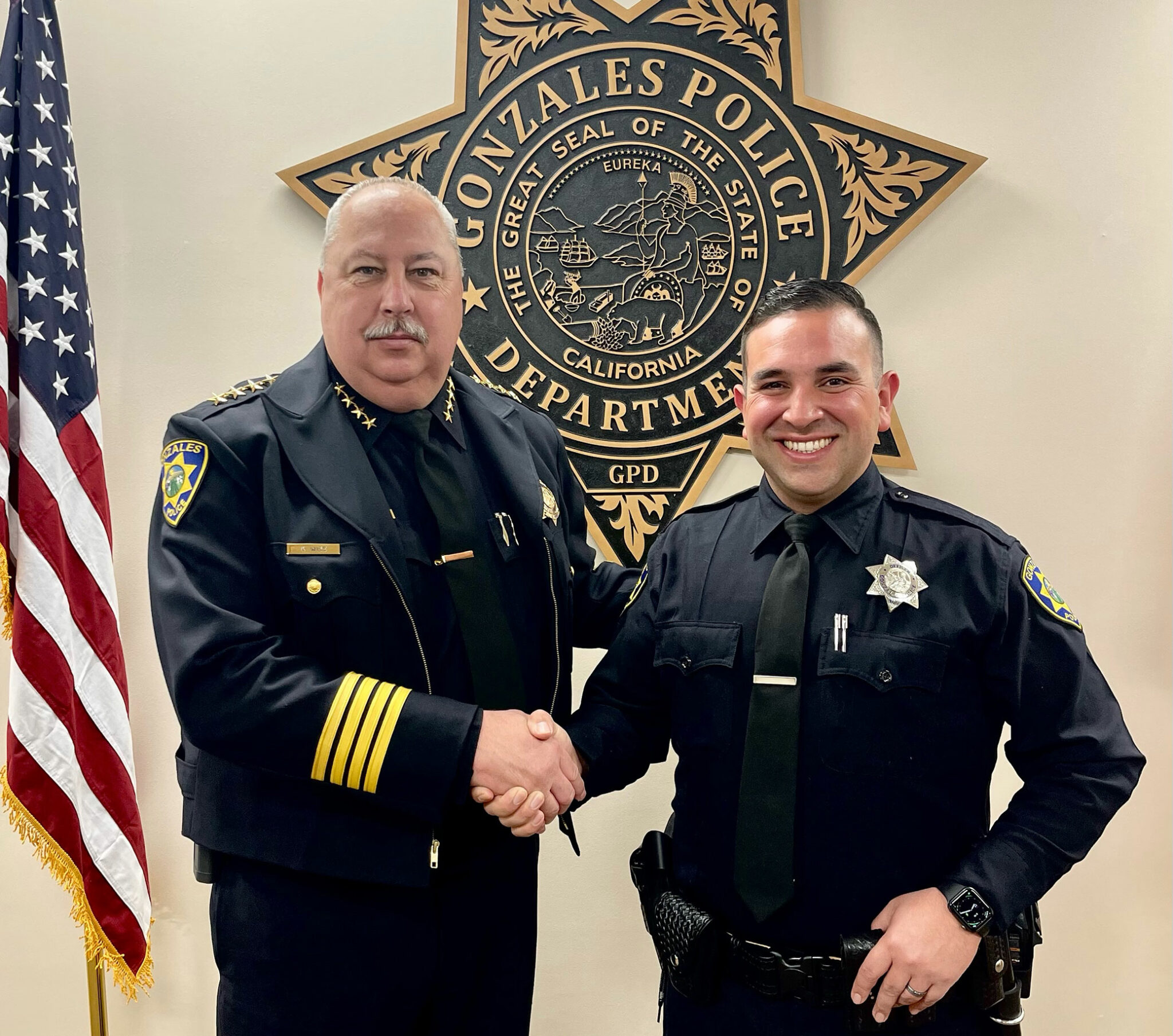 Photo | Gonzales welcomes new police officer - Salinas Valley Tribune ...