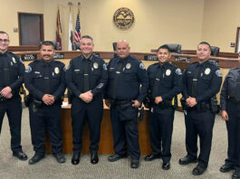 Greenfield welcomes six new officers