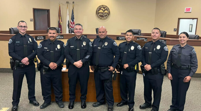 Greenfield welcomes six new officers