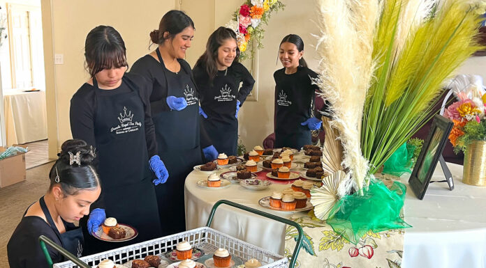 Gonzales Youth Guardians help with Grande Royal Tea Party