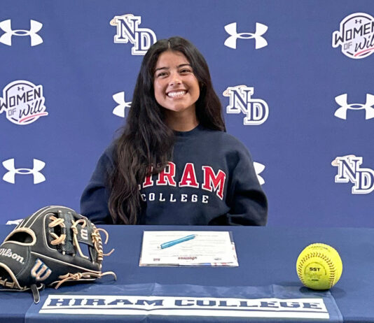 Notre Dameās Lopez of Soledad signs with Hiram College